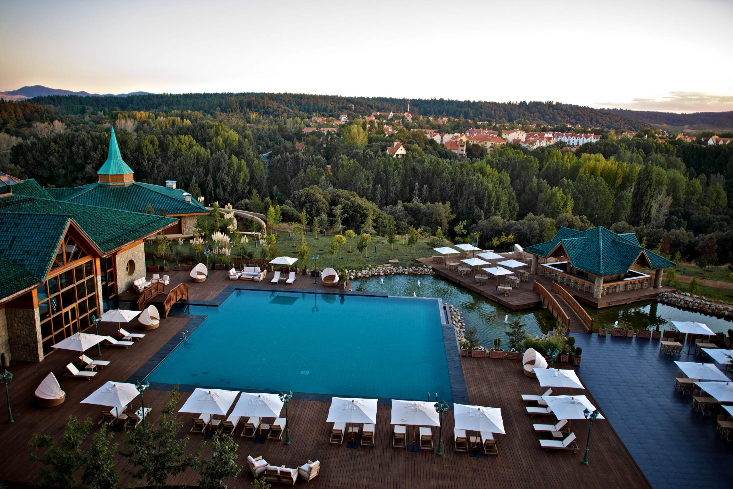 Aerial view of Michlifen Resort &amp; Golf Club